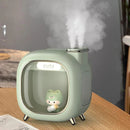 Humidificador Portátil Doble Niebla con Luz Nocturna