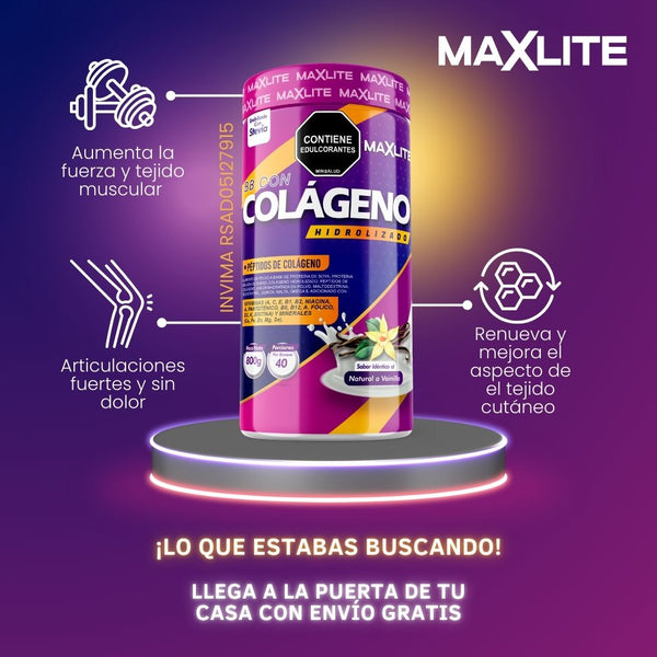 Maxlite Colágeno – Combo 5x