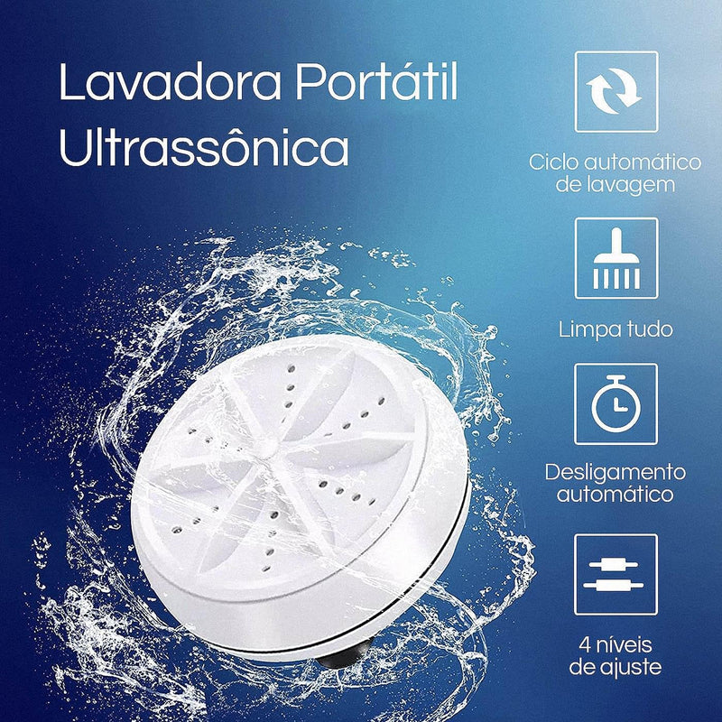 Mini Lavadora Portátil