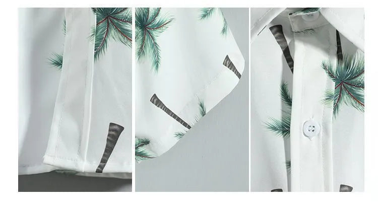 Conjunto Hawaiano Camisa + Shorts Masculino