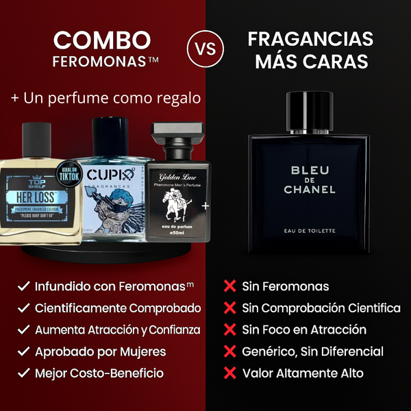 Compra 3 perfumes y recibe el 4º GRATIS (valorado en 49.000 COP)"