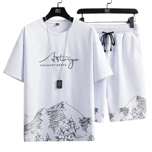 Conjunto Alaska Camiseta + Pantalón Corto Masculino