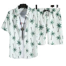 Conjunto Hawaiano Camisa + Shorts Masculino