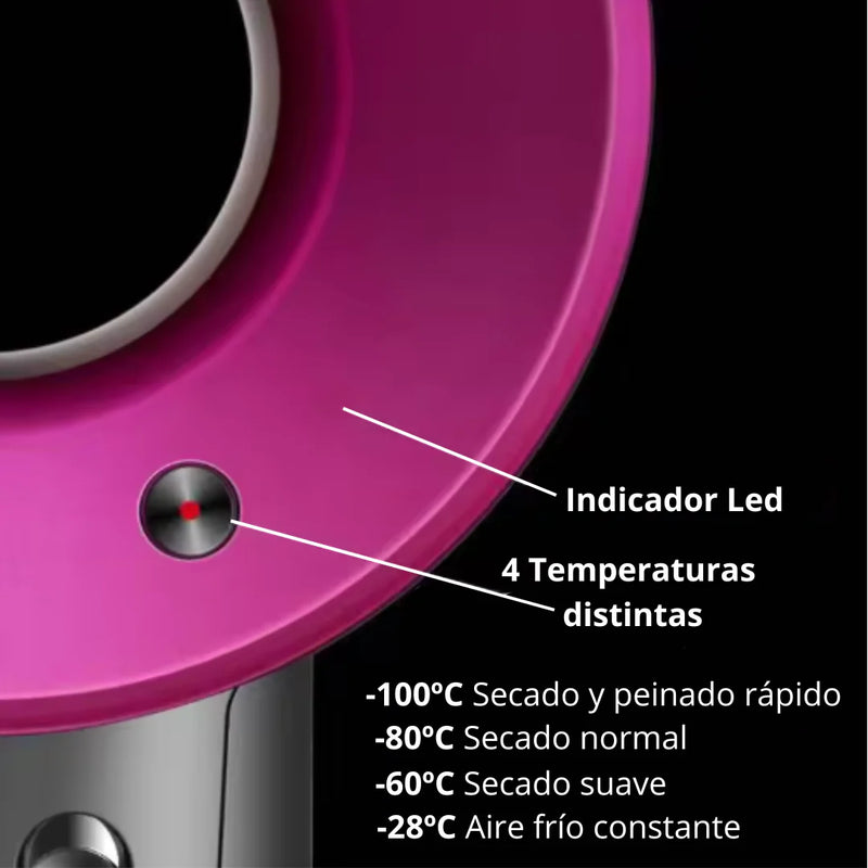Secador iónico con accesorios 25% de descuento ¡Stock limitado!  (pagar al recibir)